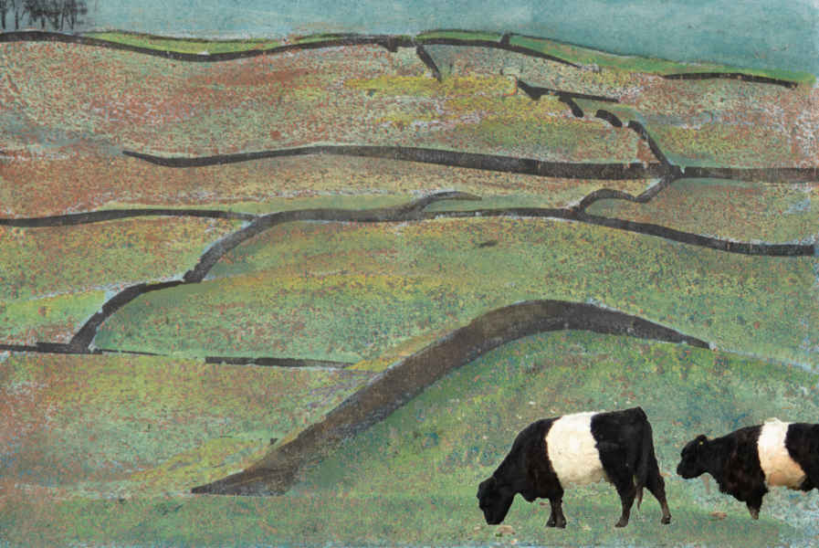 Stane Dykes and Belties - Print