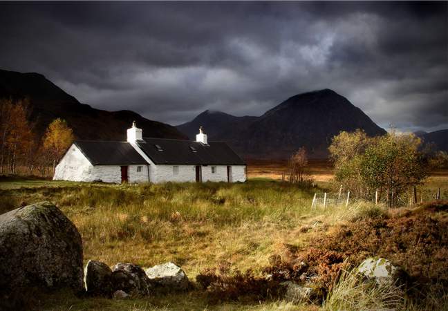 Blackrock Cottage, Glencoe, Highlands of Scotland