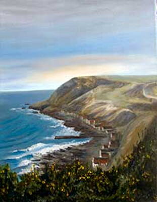 Crovie - OIl on Canvas - 14 x 18 inches