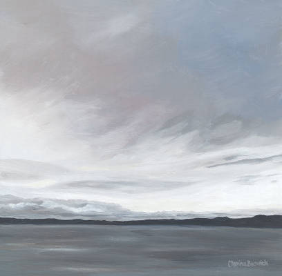 End of the Day, West Wemyss - 30x30cm
