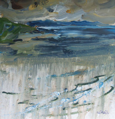 Scalpsie - Isle of Bute - Acrylic - 60 x 60 cms