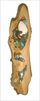Against the Current - 2009 - Stained Glass and Elm Wood