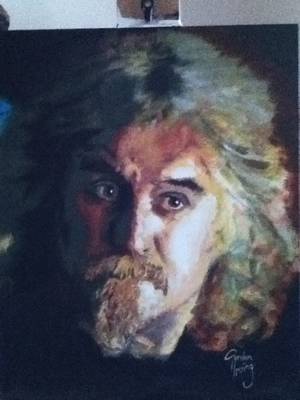 Portrait of Billy Connolly - Acrylics