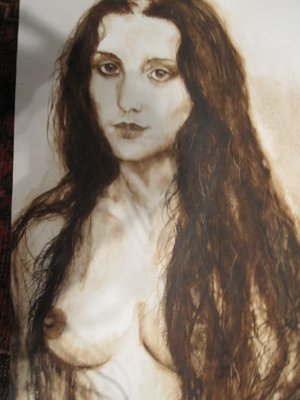 Unknown Woman - Charcoal - 2015