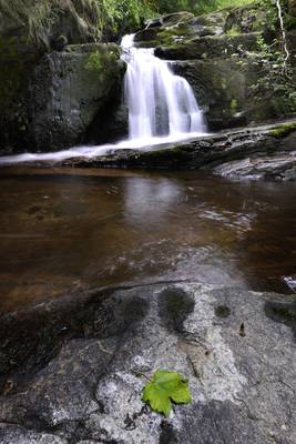 Tummel River Waterfall - Shot with full frame digital SLR