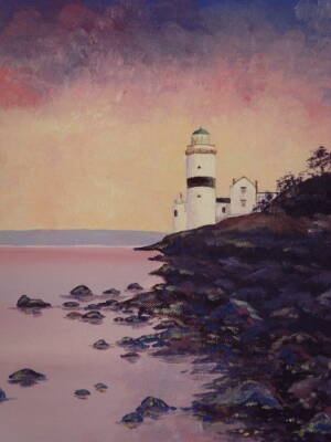 Cloch Lighthouse, Gourock - Acrylic