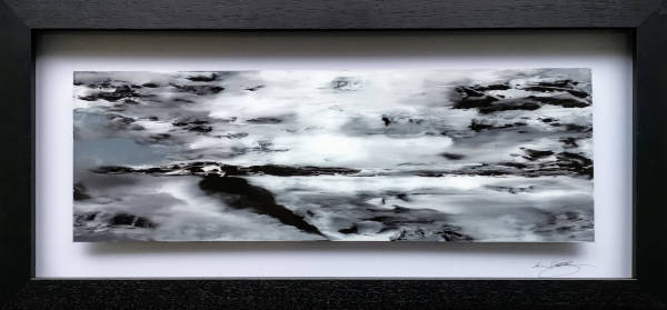 Northern Isles - 76cm x 36cm - Acrylic on Glass - 201