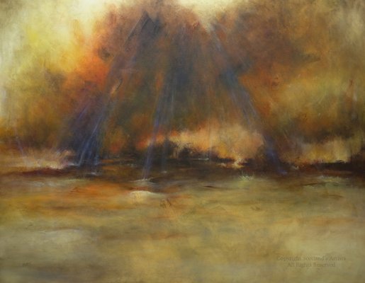 Between the Seas - 140 x 110 cm - Oil on Canvas - 2014