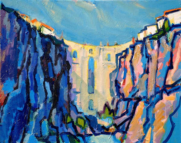 Earl Evening, Ronda - Oil on Canvas - 20ins x 25ins - 2016