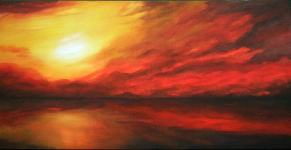 Evening Reflections - Painting