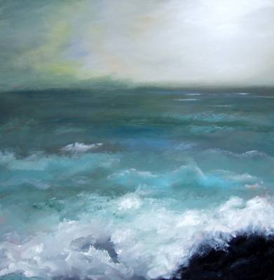 Crashing Waves - Painting