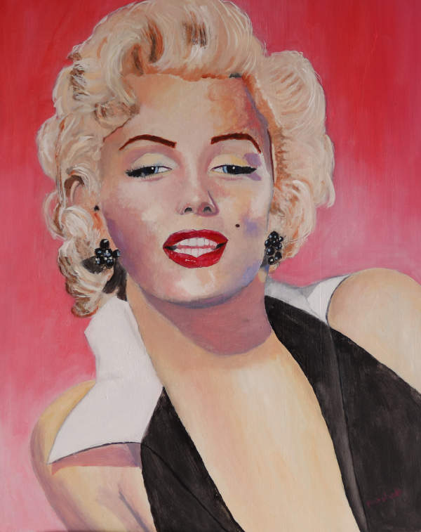 Marilyn Monroe - Oil - 50cm x 60cm