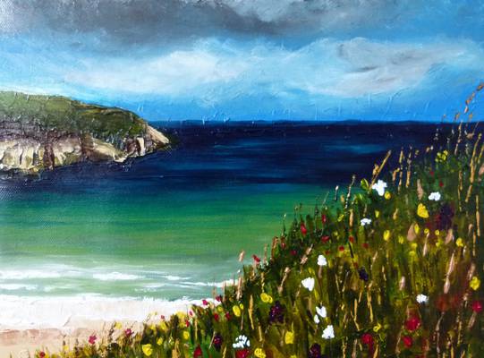 Borve Beach, Harris - Acylic on Canvas